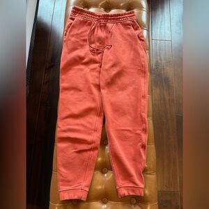 Lululemon Fleece Jogger - coral orange